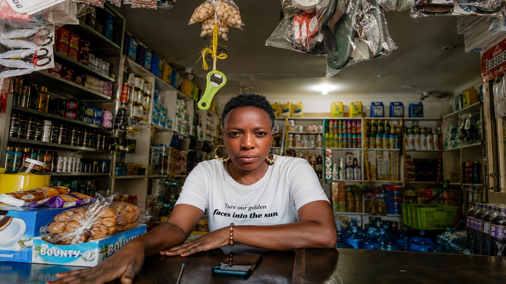 SME business owner supported by DMF loan